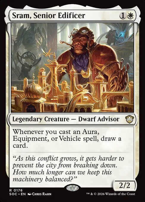 Sram, Senior Edificer highlighted card art
