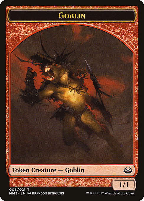 Goblin from Modern Masters 2017 Tokens