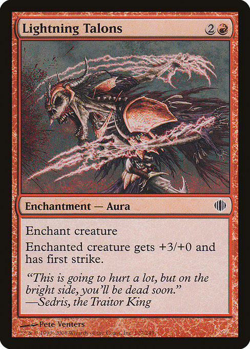 Lightning Talons from Shards of Alara