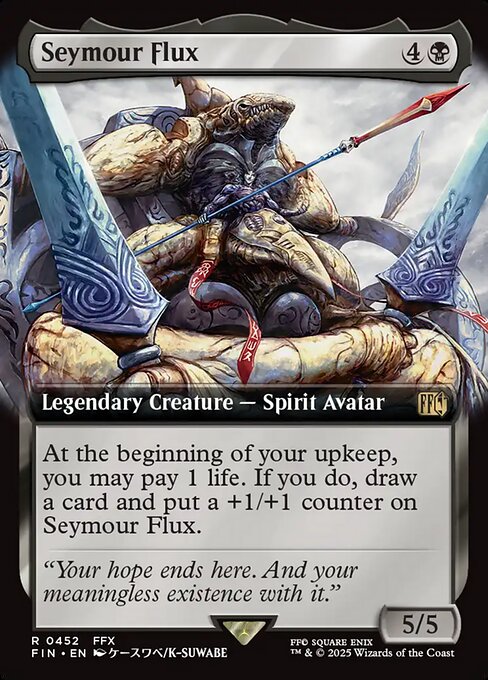 Seymour Flux highlighted card art
