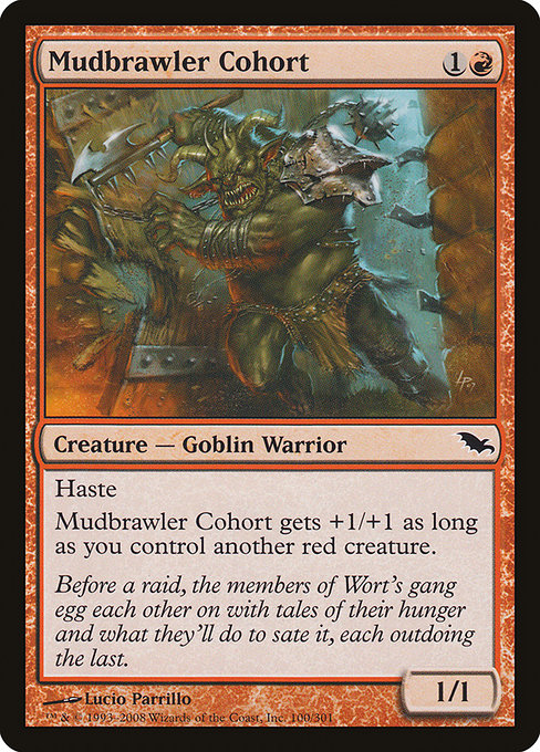 Mudbrawler Cohort highlighted card art