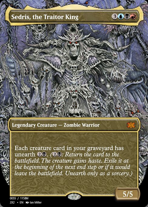 Sedris, the Traitor King highlighted card art