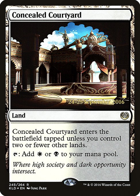 Concealed Courtyard from Kaladesh Promos