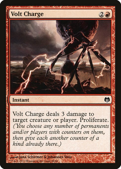 Volt Charge from Duel Decks: Heroes vs. Monsters