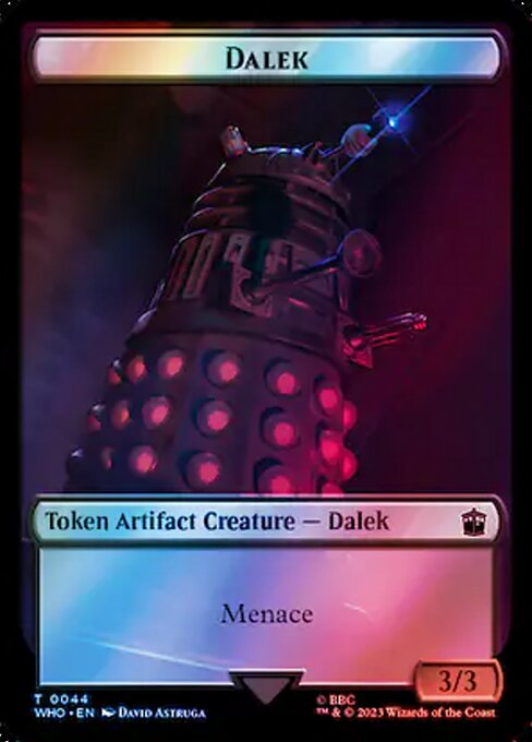 Dalek highlighted card art