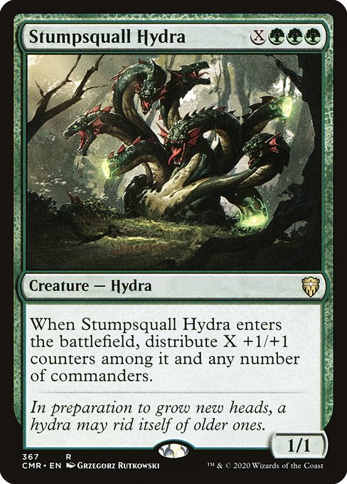 Stumpsquall Hydra highlighted card art
