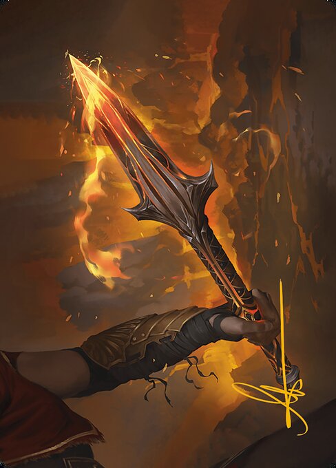 The Spear of Leonidas // The Spear of Leonidas highlighted card art