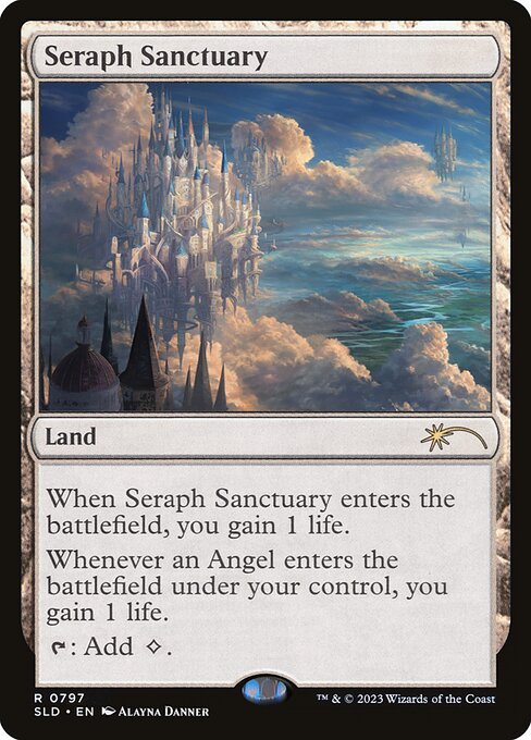 Seraph Sanctuary highlighted card art