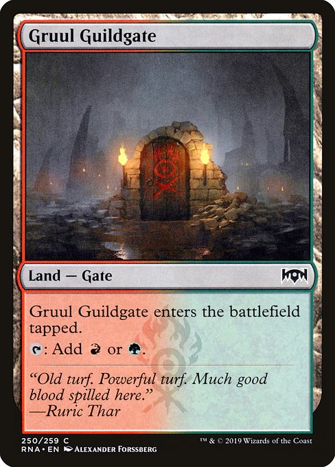 Gruul Guildgate from Ravnica Allegiance