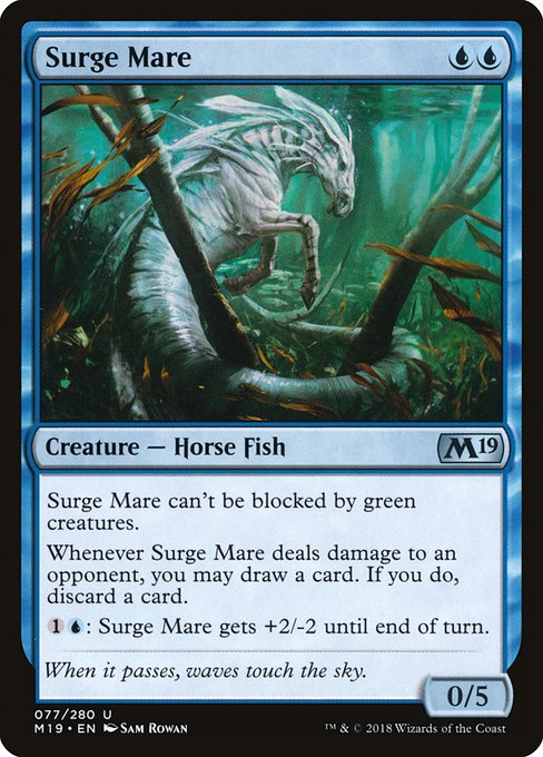 Surge Mare highlighted card art