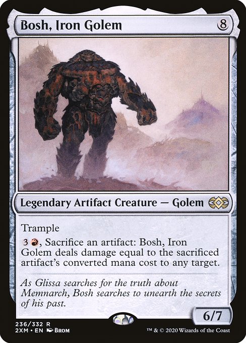 Bosh, Iron Golem from Double Masters