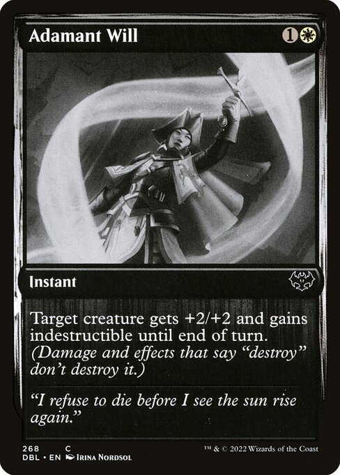 Adamant Will from Innistrad: Double Feature