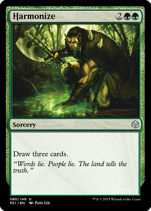 Harmonize from Legendary Cube Prize Pack