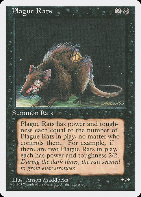 Plague Rats from Fourth Edition