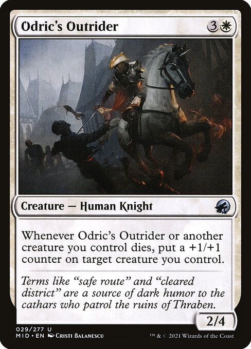 Odric's Outrider from Innistrad: Midnight Hunt