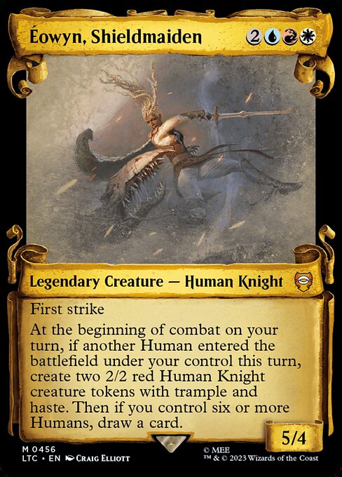 Éowyn, Shieldmaiden highlighted card art