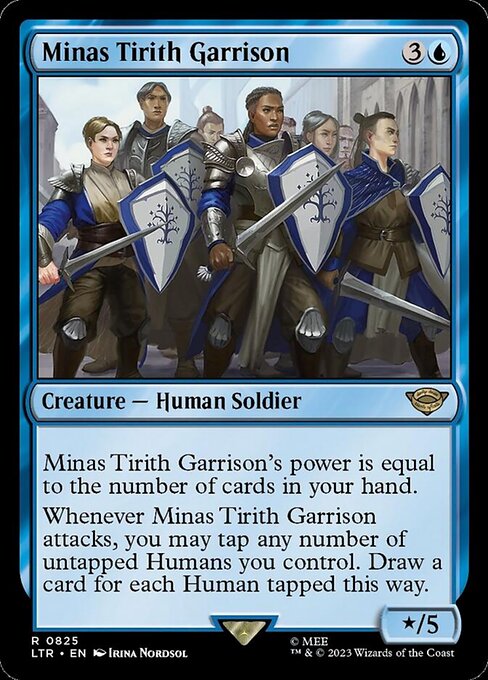 Minas Tirith Garrison highlighted card art
