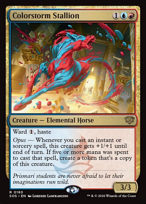 Colorstorm Stallion highlighted card art