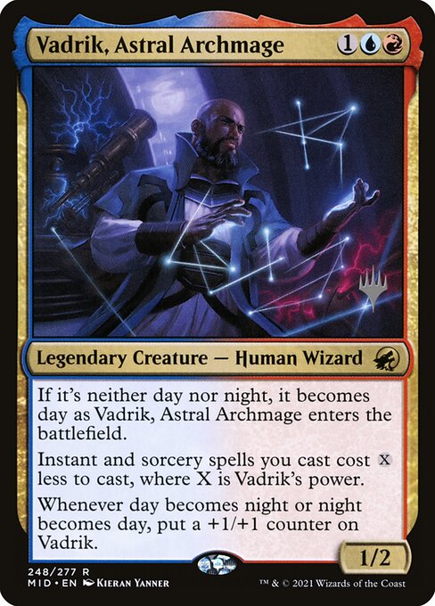 Vadrik, Astral Archmage from Innistrad: Midnight Hunt Promos