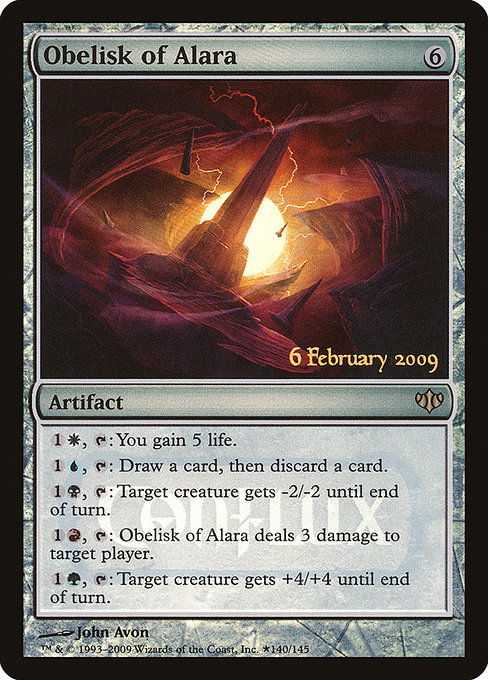 Obelisk of Alara from Conflux Promos