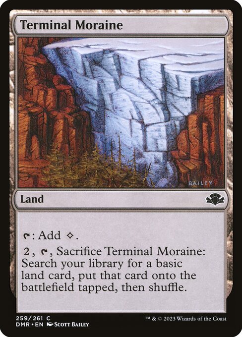 Terminal Moraine highlighted card art