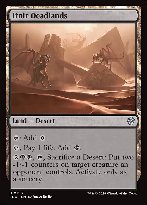 Ifnir Deadlands from Lorwyn Eclipsed Commander