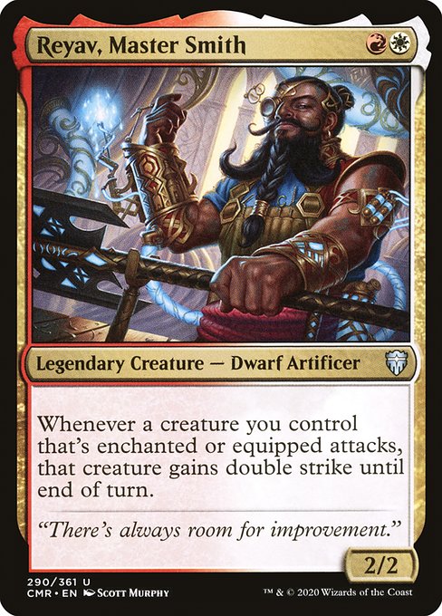 Reyav, Master Smith from Commander Legends