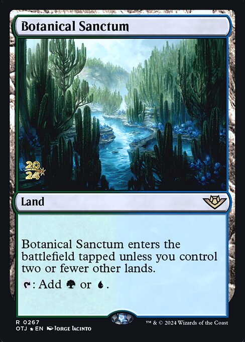 Botanical Sanctum from Outlaws of Thunder Junction Promos