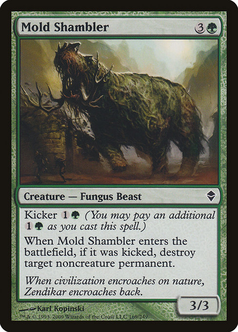 Mold Shambler from Zendikar