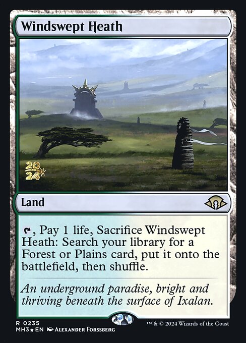 Windswept Heath from Modern Horizons 3 Promos