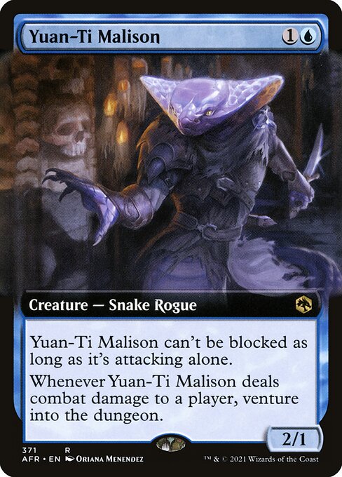 Yuan-Ti Malison from Adventures in the Forgotten Realms
