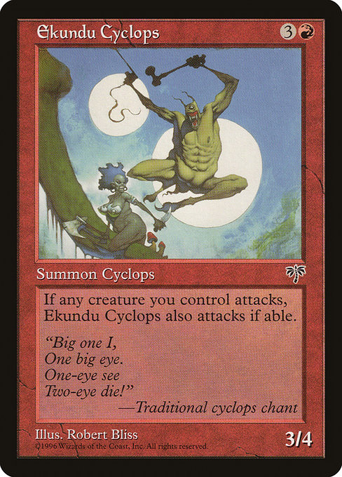 Ekundu Cyclops highlighted card art