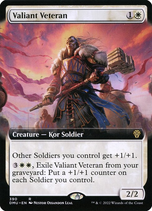 Valiant Veteran from Dominaria United