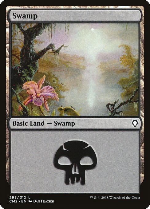Swamp from Commander Anthology Volume II