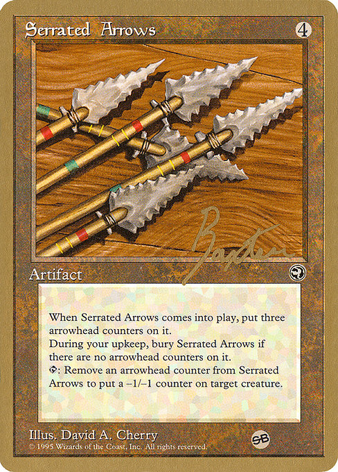 Serrated Arrows from Pro Tour Collector Set