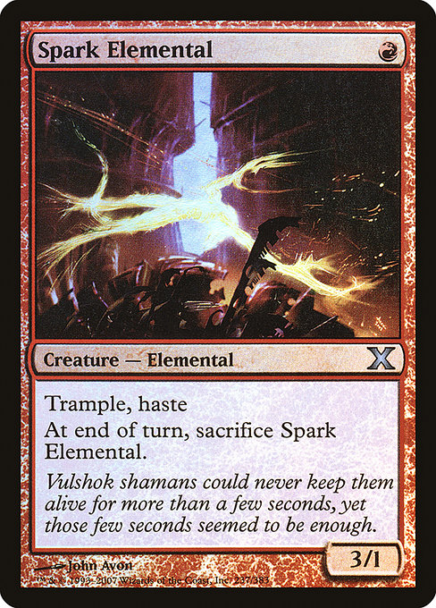 Spark Elemental from Tenth Edition