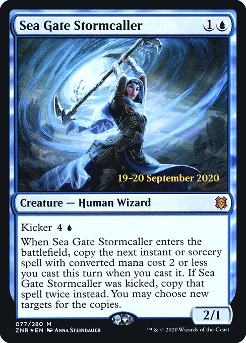 Sea Gate Stormcaller from Zendikar Rising Promos