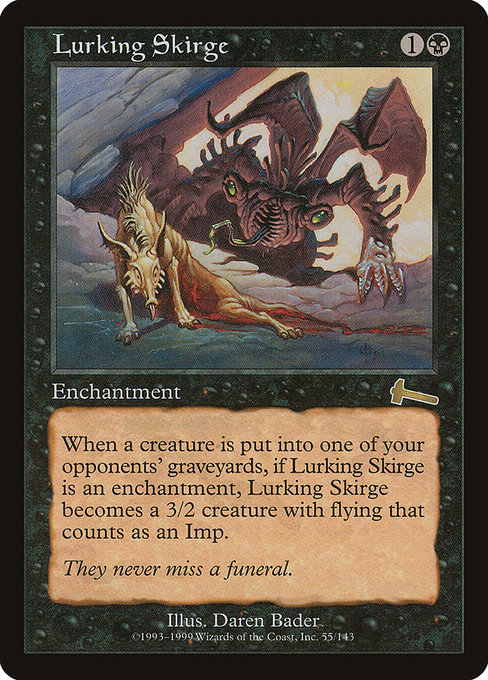 Lurking Skirge highlighted card art