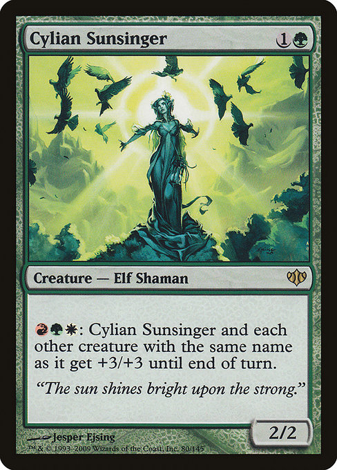 Cylian Sunsinger highlighted card art