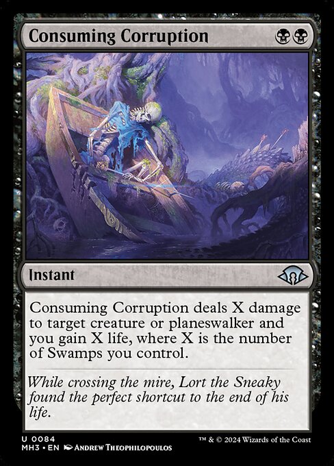 Consuming Corruption highlighted card art