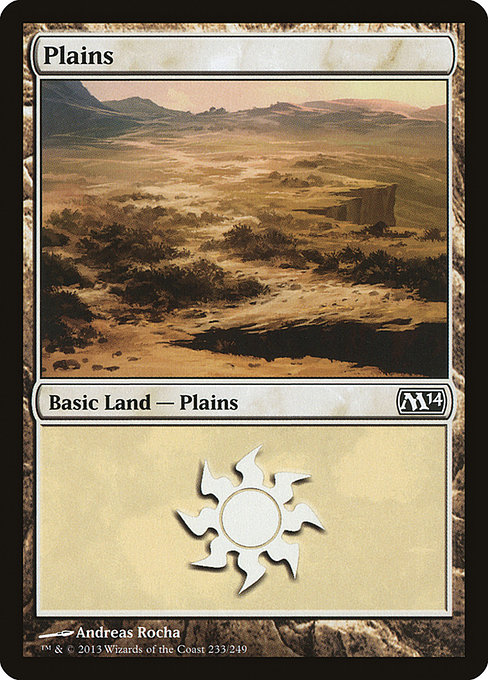 Plains from Magic 2014
