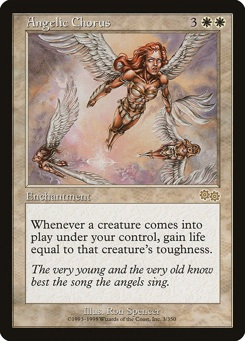 Angelic Chorus from Urza's Saga
