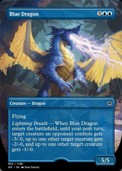 Blue Dragon highlighted card art