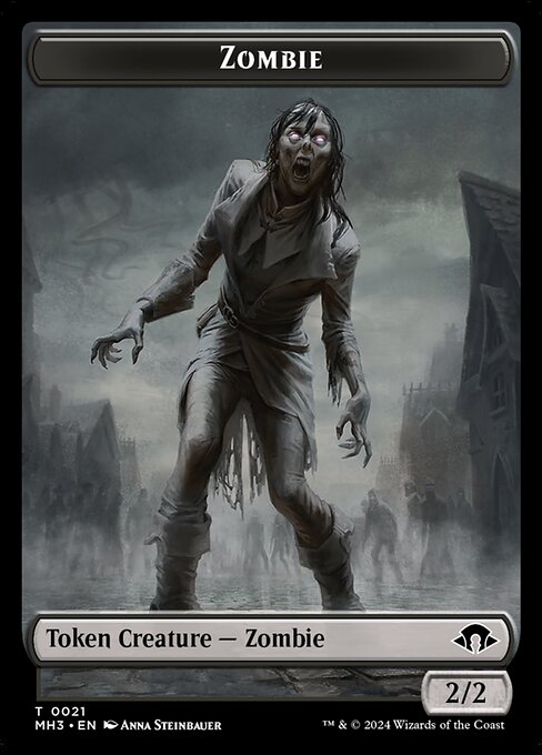 Zombie from Modern Horizons 3 Tokens