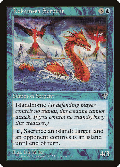 Kukemssa Serpent highlighted card art