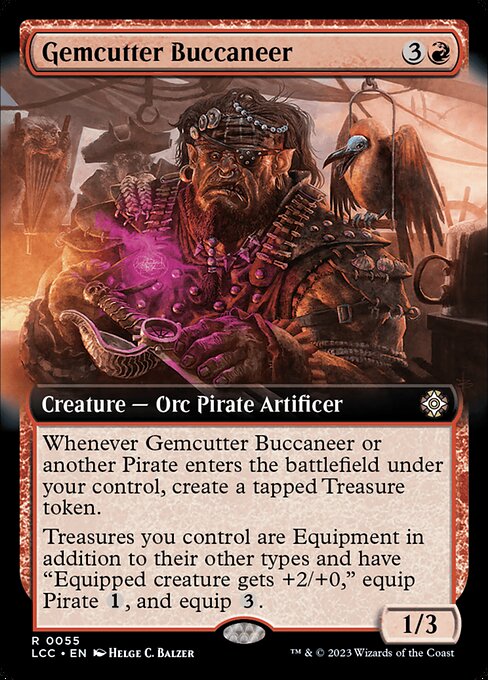 Gemcutter Buccaneer highlighted card art