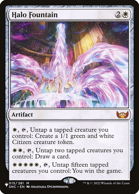Halo Fountain highlighted card art