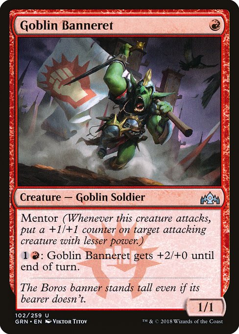 Goblin Banneret from Guilds of Ravnica