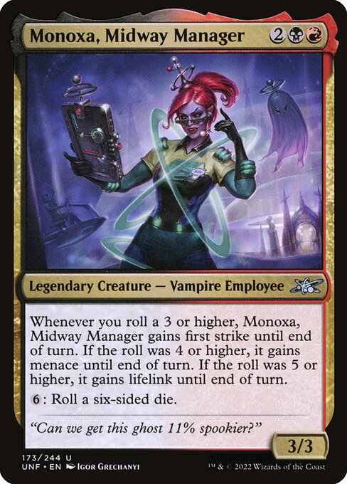 Monoxa, Midway Manager from Unfinity