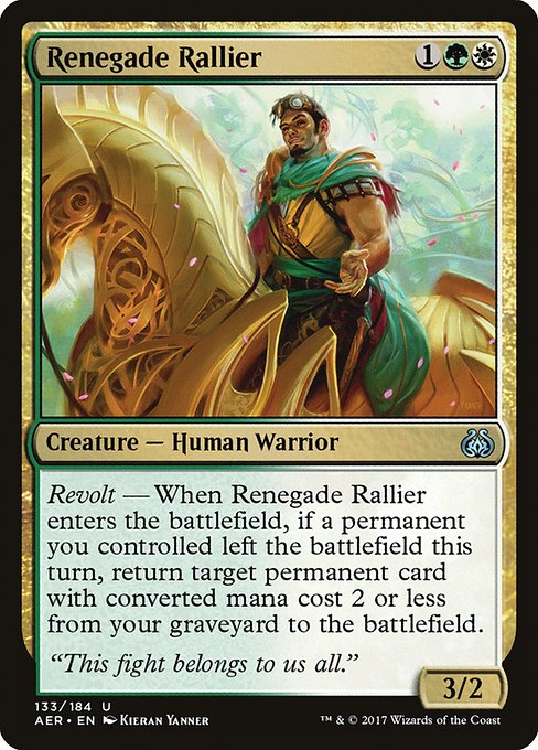 Renegade Rallier from Aether Revolt